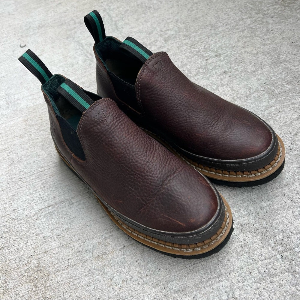 Georgia Boot Brown Ankle Boots